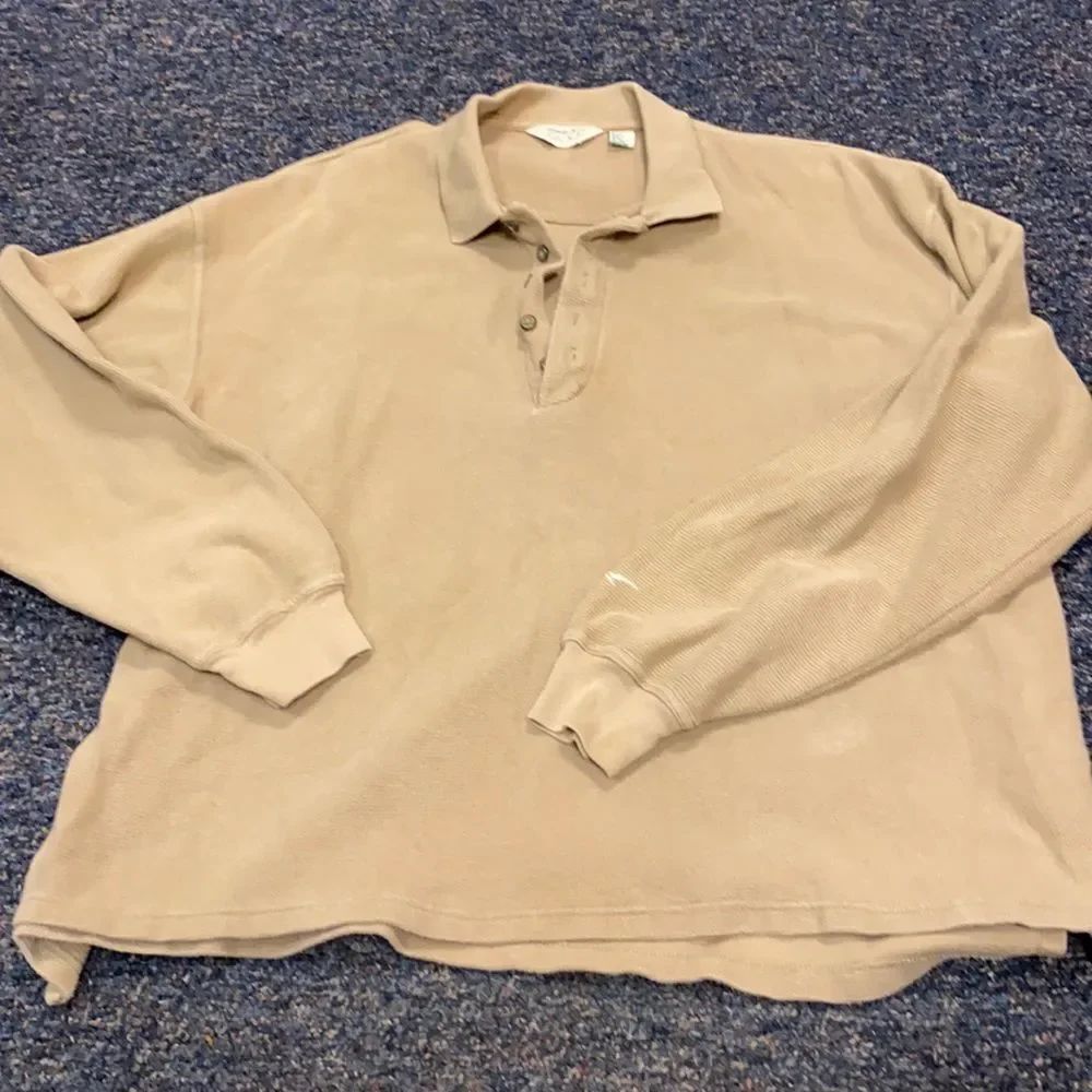 Reebok Golf Tan Thermal Polo Shirt sz. XXL